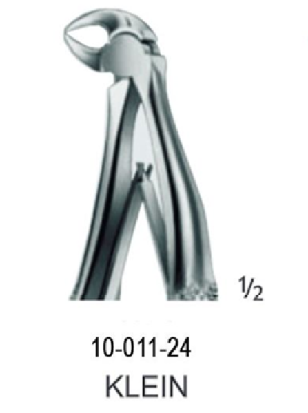  فورسپس ریشه‌کش پایین کودک فنردار جویا 