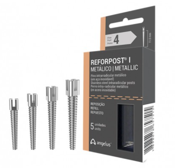 پین آنجلوس (Angelus Pin - Pinjet) - سیستم پین اینترالومینار برای تقویت ترمیم