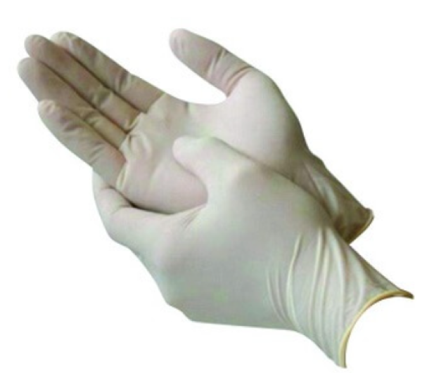 دستکش لاتکس بدون پودر