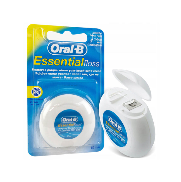 نخ دندان اورال‌بی Essential Floss – پایه‌ای اساسی برای بهداشت بین دندانی