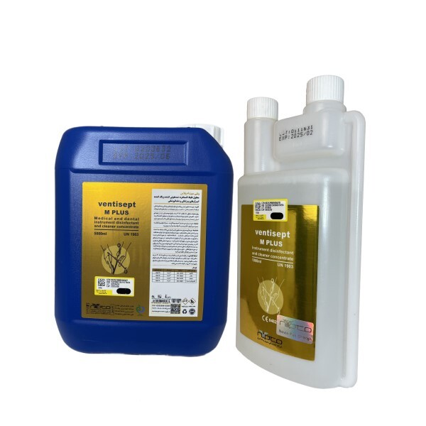  محلول ضدعفونی غوطه وری ابزار ونتیسپت ام پلاس نیپکو (Ventisept Surface Disinfectant M Plus) - محافظت کامل 