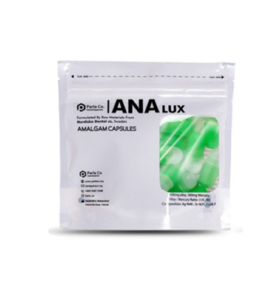  آمالکپ آنالوکس 40٪ یک ماده ترمیمی فلزی با ترکیب پیشرفته و درصد بالای نقره است که برای ترمیم دندان‌های خلفی طراحی شده است 