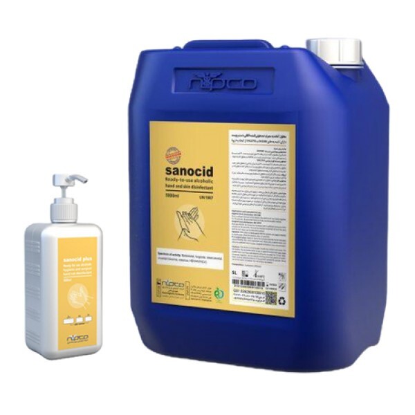 محلول ضدعفونیکننده دست سانوسید پلاس (Sanocid Plus) - محافظت فوری و مطمئن