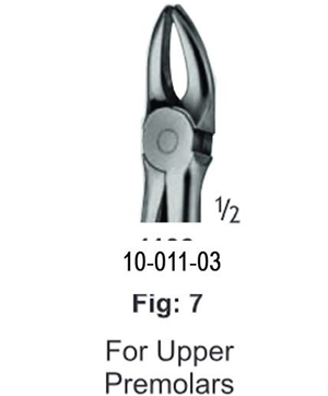 فورسپس پرمولر بالا جویا (Juya Upper Premolar Forceps) پایین