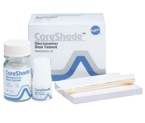  گلاس آینومر ترمیمی کوربیل‌داپ شوفو (Shofu Beautifil Core Shade) 