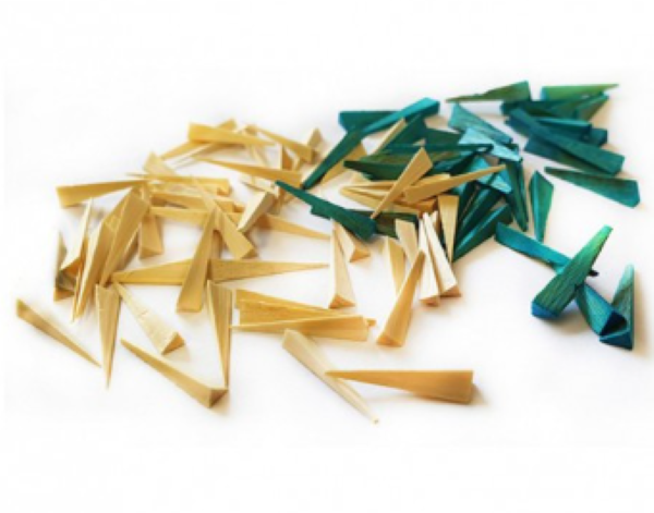  وج چوبی پیشرو سبز فیدار زرد (DOKOMO Wooden Wedge) 