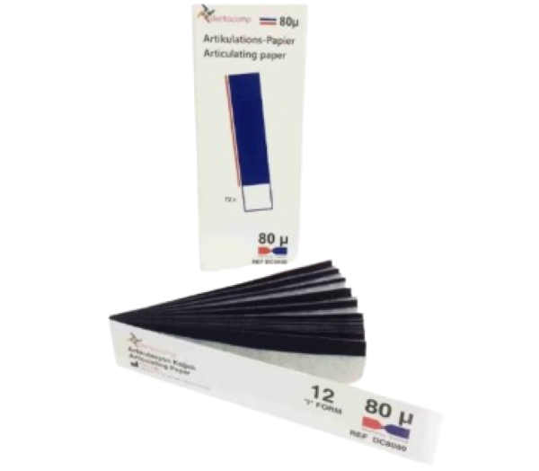 کاغذ کاربن دنتاک (Articulating Dentoc Carbon Paper) - ثبت دقیق و مطمئن اکلوژن