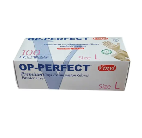  دستکش ونیل (Vinyl Examination Glove) S M L 