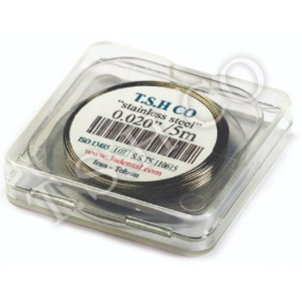  سیم استیل رولی ارتودنسی ۵ متری TSH 