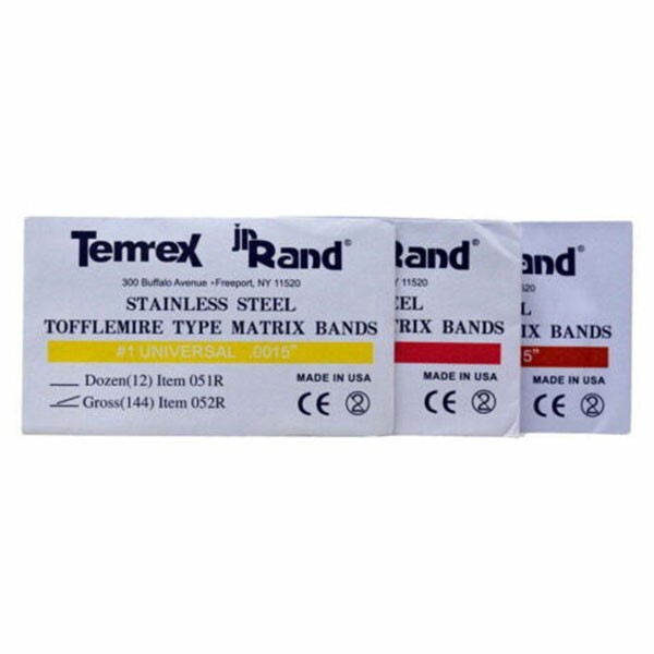  نوار ماتریکس تمرکس کودک (Temrex Matrix Band) - نوار ماتریکس تمرکس اطفال 