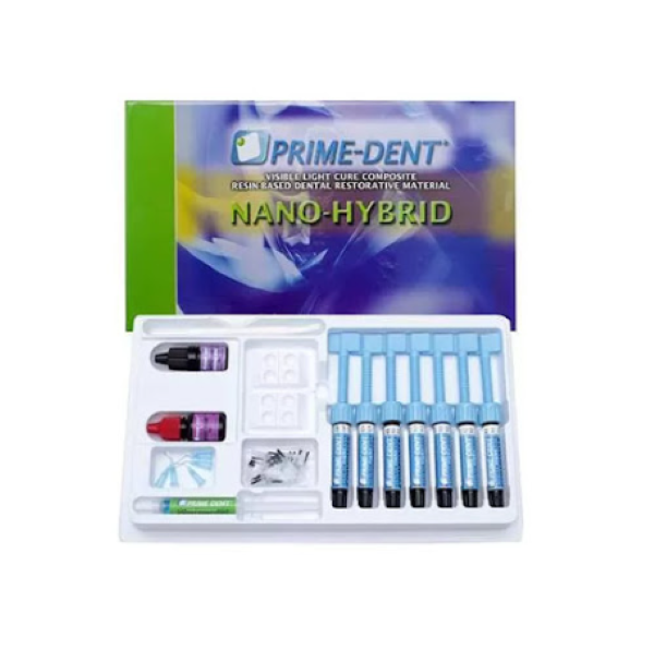 کیت کامپوزیت نانو هیبرید پرایم دنت (Prime-Dent® Nano-Hybrid Composite Kit) - ترکیبی بی‌نظیر از استحکام و زیبایی