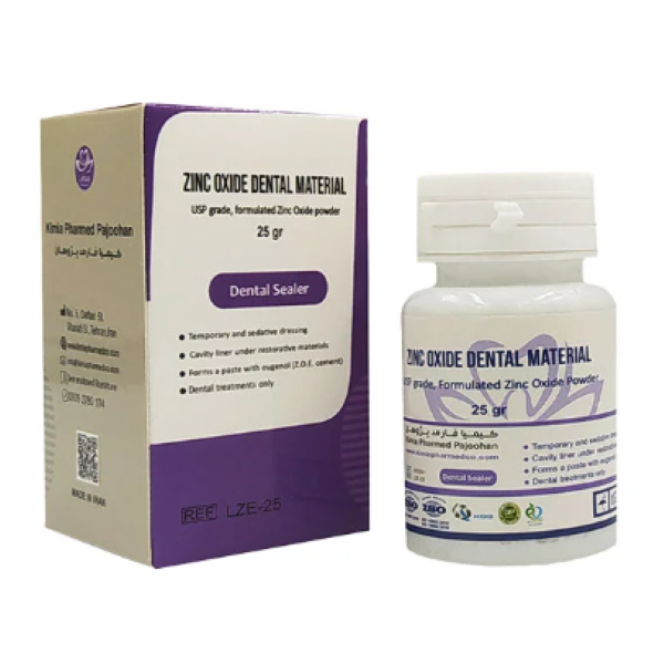 پودر زینک اکساید لوتوس (Lotus Zinc Oxide Powder) - پودر پایه سیمان دندانپزشکی