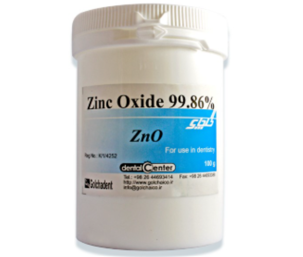 زینک اکساید گلچای با خلوص ۹۹.۸۶% یک ماده پایه دندانپزشکی با کیفیت عالی است که در انواع کاربردهای ترمیمی و درمانی استفاده 