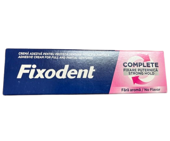  چسب دندان مصنوعی فیکسودنت (Fixodent Denture Adhesive) 