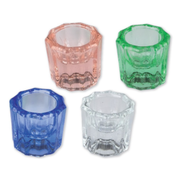  گوده شیشه‌ای سامان دندان (Glass Mixing Bowl) - ظرف اختلاطی شفاف و بهداشتی 