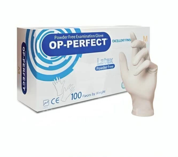 دستکش اپی پرفکت OP Perfect حریر (Powder Free Examination Gloves)