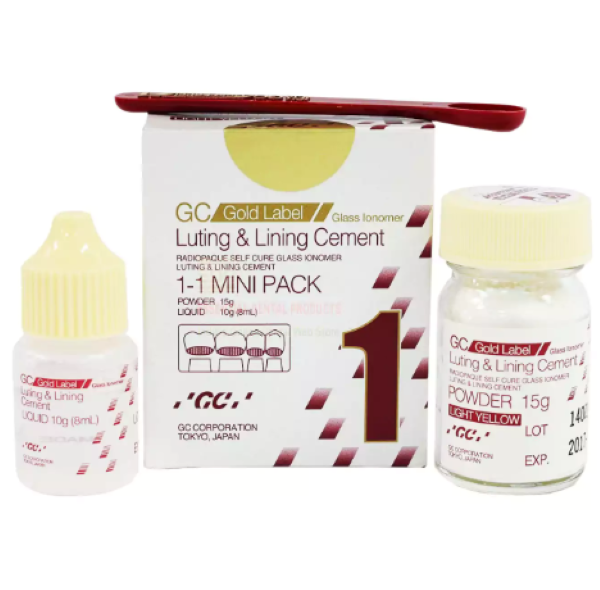  گلاس آینومر لوتینگ جی سی (Glass Ionomer Luting Cement GC) - راهکار حرفه‌ای برای چسباندن روکش‌های دندانی 