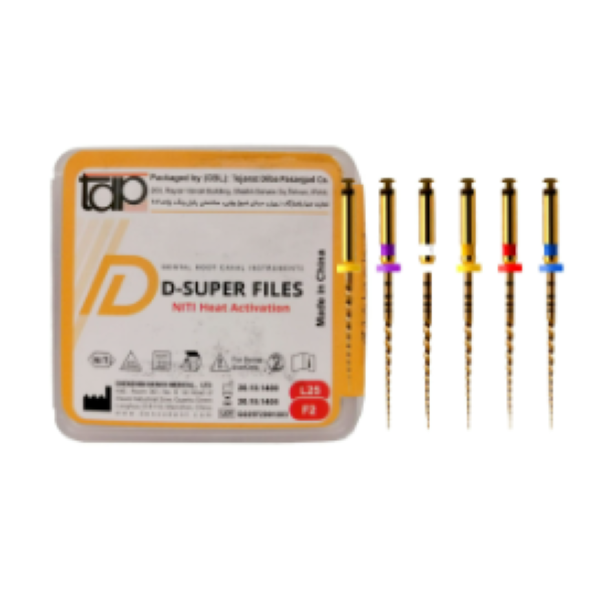 فایل دنکو گلد (Denco Gold Assort) - ابزار حرفه‌ای اندودنتیکس