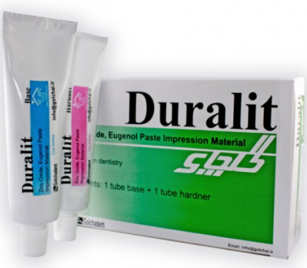 ماده قالب‌گیری دورالیت گلچای (Zinc Oxide Eugenol Paste Impression Material Duralit) - استانداردی برای دقت و کارایی