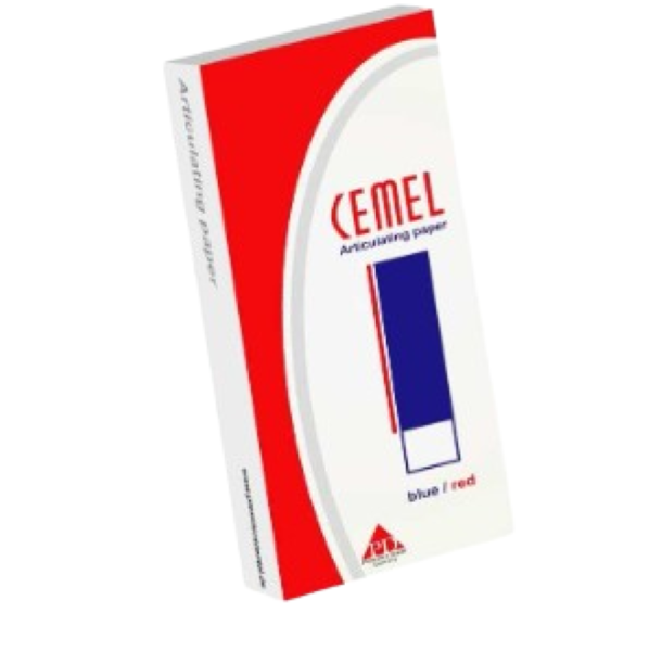 کاغذ کاربن دو رنگ کمل (Articulating Papers Cemel)- ثبت دقیق اکلوژن با وضوح کامل